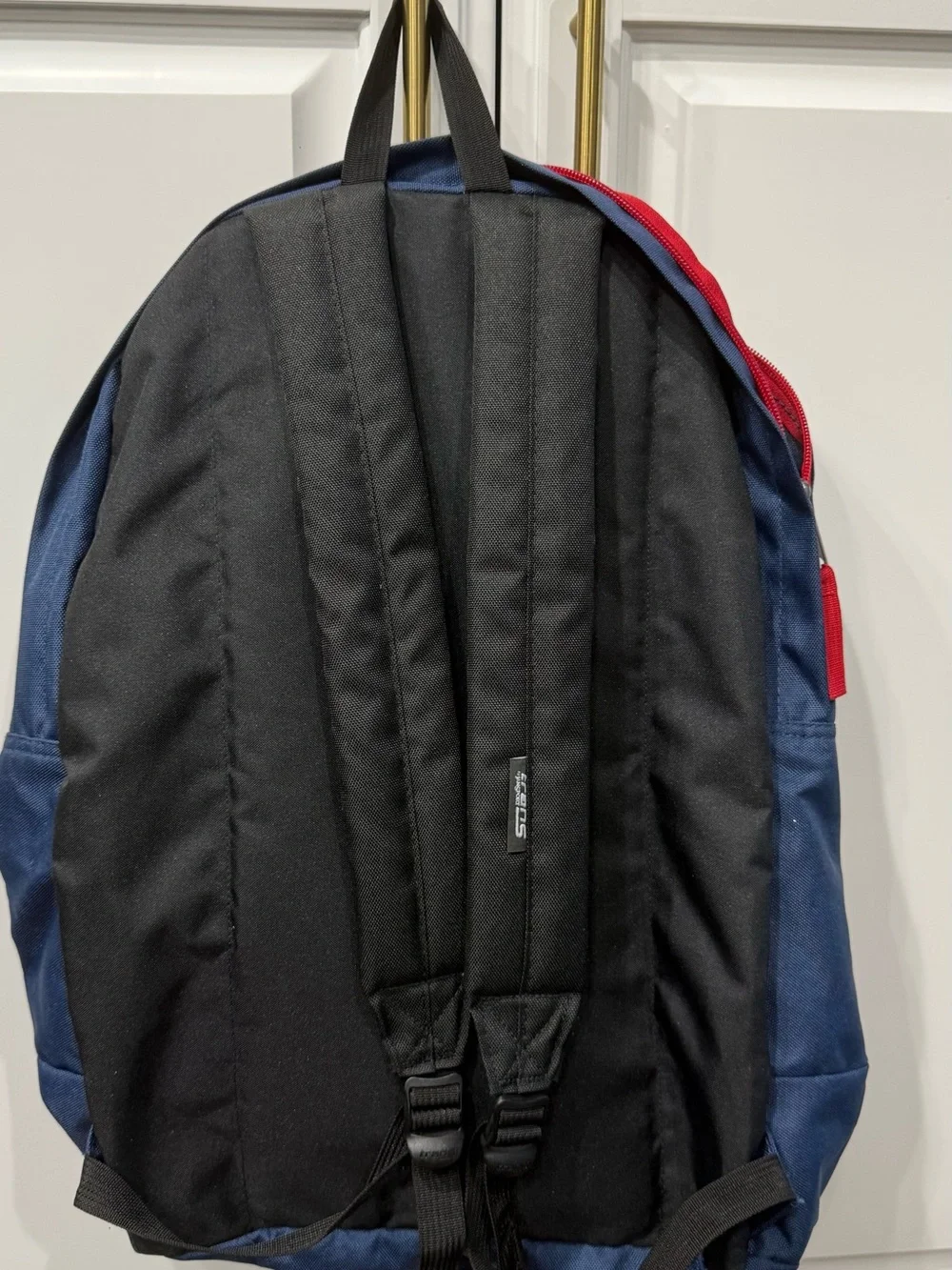 Jansport Navy, Red & White Trans Backpack with Star Graphic
